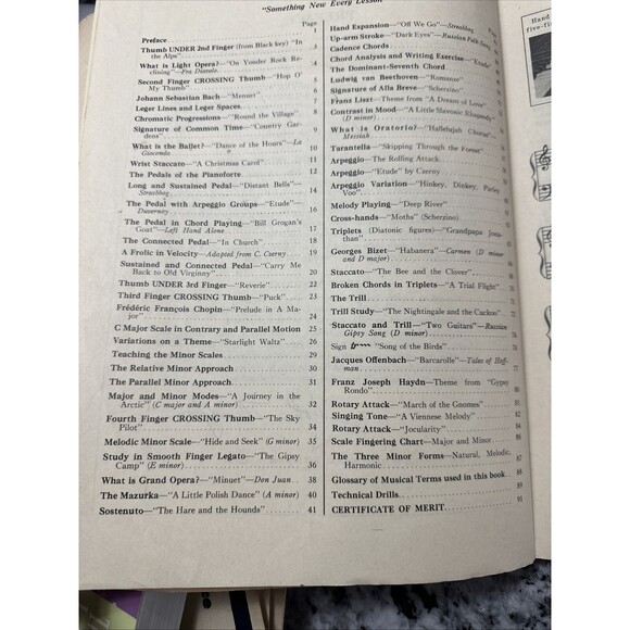 John Thompson's Modern Course for the Piano the Second Grade Book 1937 - Picture 12 of 14